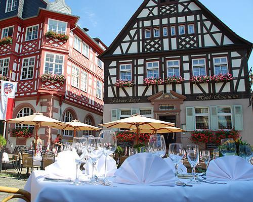 Hotel Restaurant Goldener Engel Heppenheim  Exteriör bild